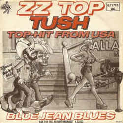 Blue Jeans Blues Tab by ZZ Top